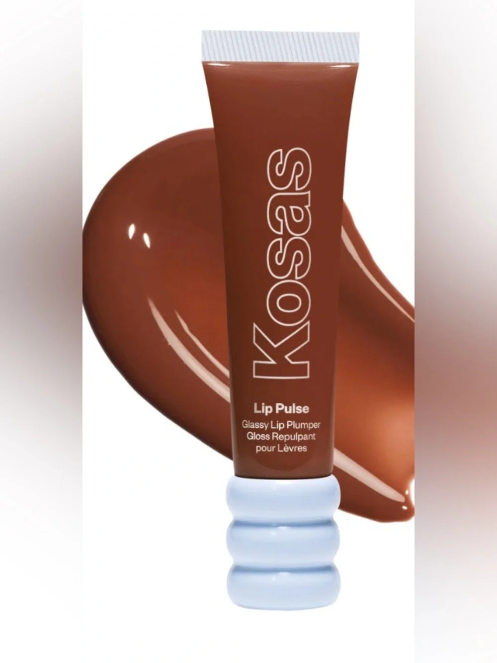 Kosas Lip Pulse Glassy Lip Plumper Gloss— Sixth Sense , new in package